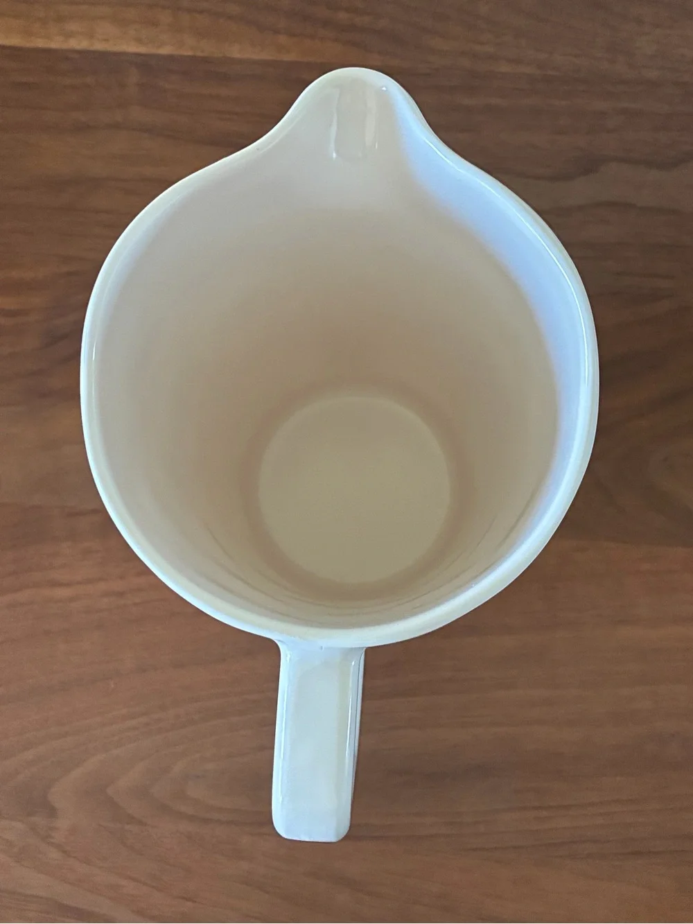 Rae Dunn TEA Melamine Pitcher White Farmhouse Cottage